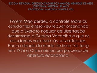 O socialismo na asia   cap. 11
