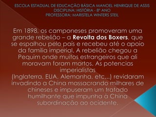 O socialismo na asia   cap. 11