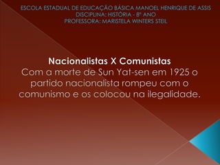 O socialismo na asia   cap. 11