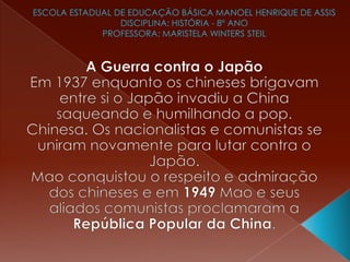 O socialismo na asia   cap. 11