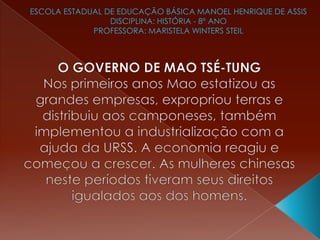 O socialismo na asia   cap. 11