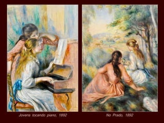 Jovens tocando piano, 1892   No Prado, 1892
 