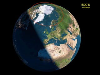 5:00 h  na Europa 
