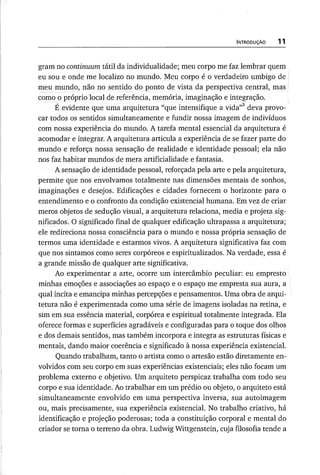 Os Olhos da Pele: A Arquitetura e a Experiência Sensorial na Criação de ...