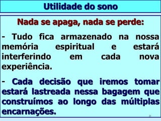 Objetivos do intercâmbio com o invisível Perceber a vida na outra dimensão; Consolo para as nossas lutas; 