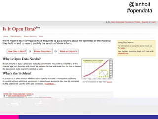 @ianholt
#opendata

IsitOpenData.org

 