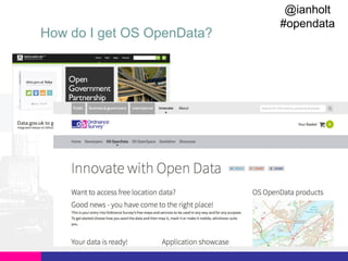 How do I get OS OpenData?

@ianholt
#opendata

 