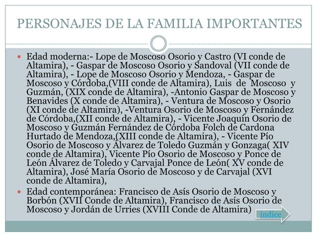 Marquesado de ( familia Osorio)