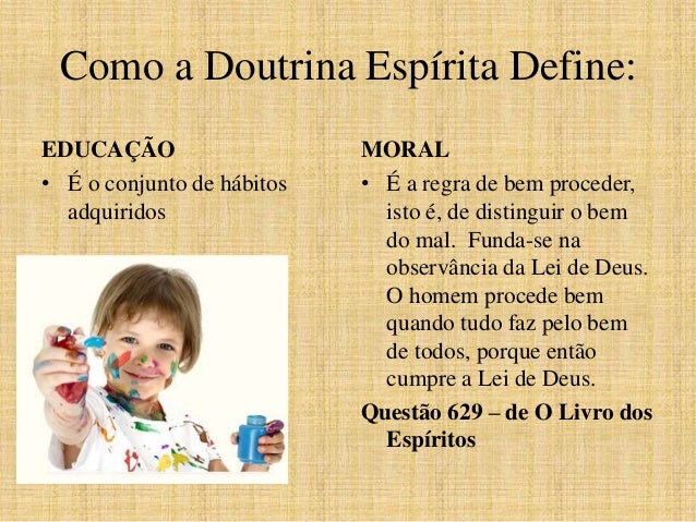 Educação moral Educação moral
