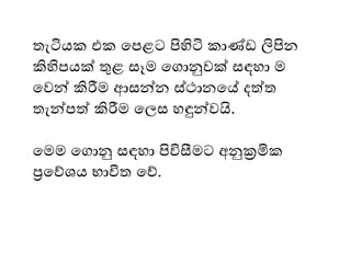 තැටියක එක මපළට පිහිටි කාණ් ලිපින
කිහිපයක් තුළ සෑෙ මගානුවක් සඳො ෙ
මවන් කිරීෙ ආසන්න ස්ථානමේ දත්ත
තැන්පත් කිරීෙ මලස ෙඳුන්වයි.
මෙෙ මගානු සඳො පිවිසීෙට අනුක්‍රමික
ප්‍රමේශය භාවිත මේ.
 