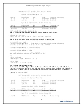 Ospf routing protocol | PDF