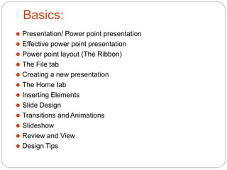 OS powerpoint | PPTX