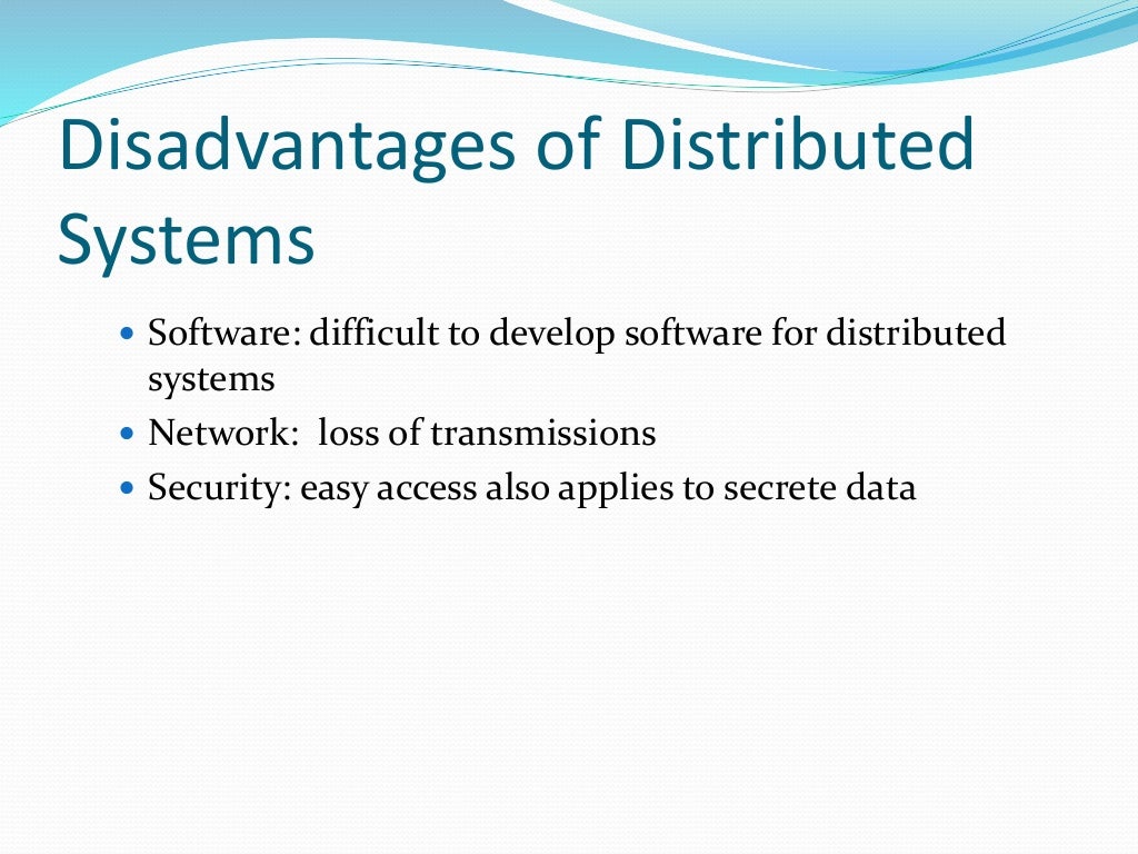 Distributed Systems