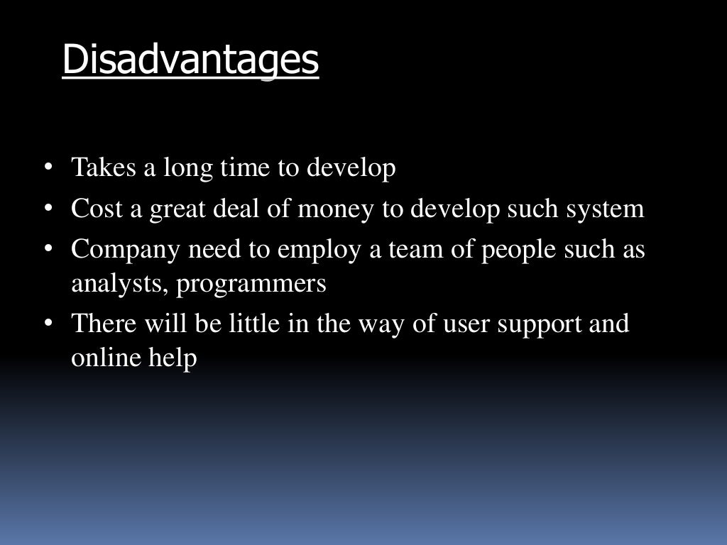 Software and its types and its advantages and disadvantages