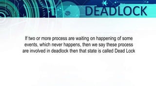 Deadlock Slides | PPTX
