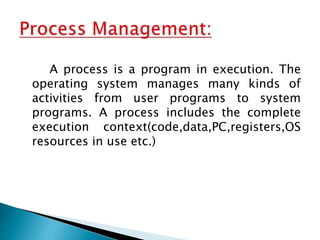 Operating system | PPT