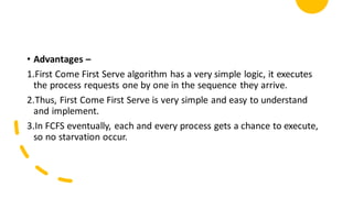 First Come First Serve Algorithm For Os Example OS@PPT.pdf