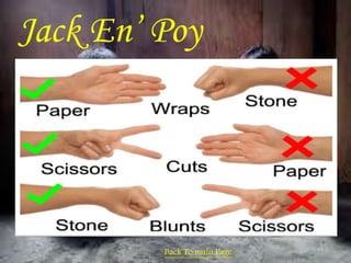 Jack En’ Poy 
Back To main Page 
 