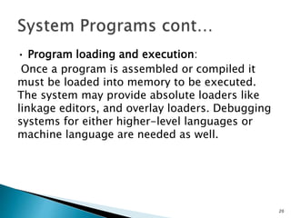 operating system structures | PPT