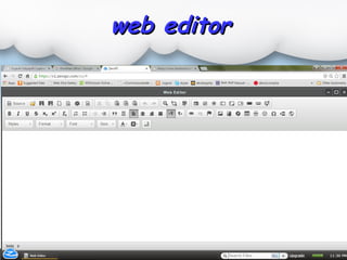web editorweb editor
 