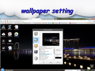 wallpaper settingwallpaper setting
 