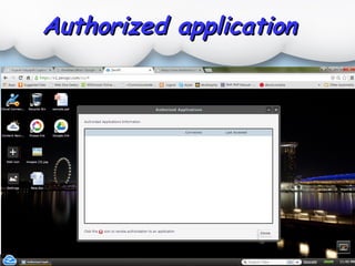 Authorized applicationAuthorized application
 