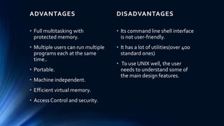 Unix Operaring System | PPTX