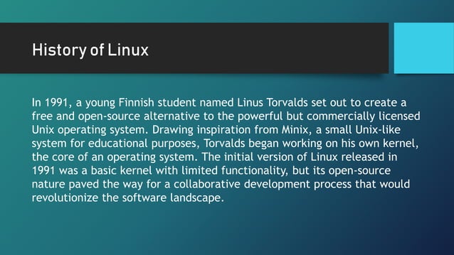 Difference between Unix & Linux Presentation.ppt