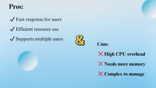 Multiprogramming, Multitasking and Multiprocessing Explained with Real ...