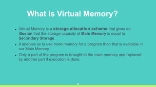 Virtual Memory | PPT