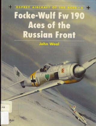 Osprey   aircraft of the aces 006 - focke-wulf fw 190 aces of the russian front