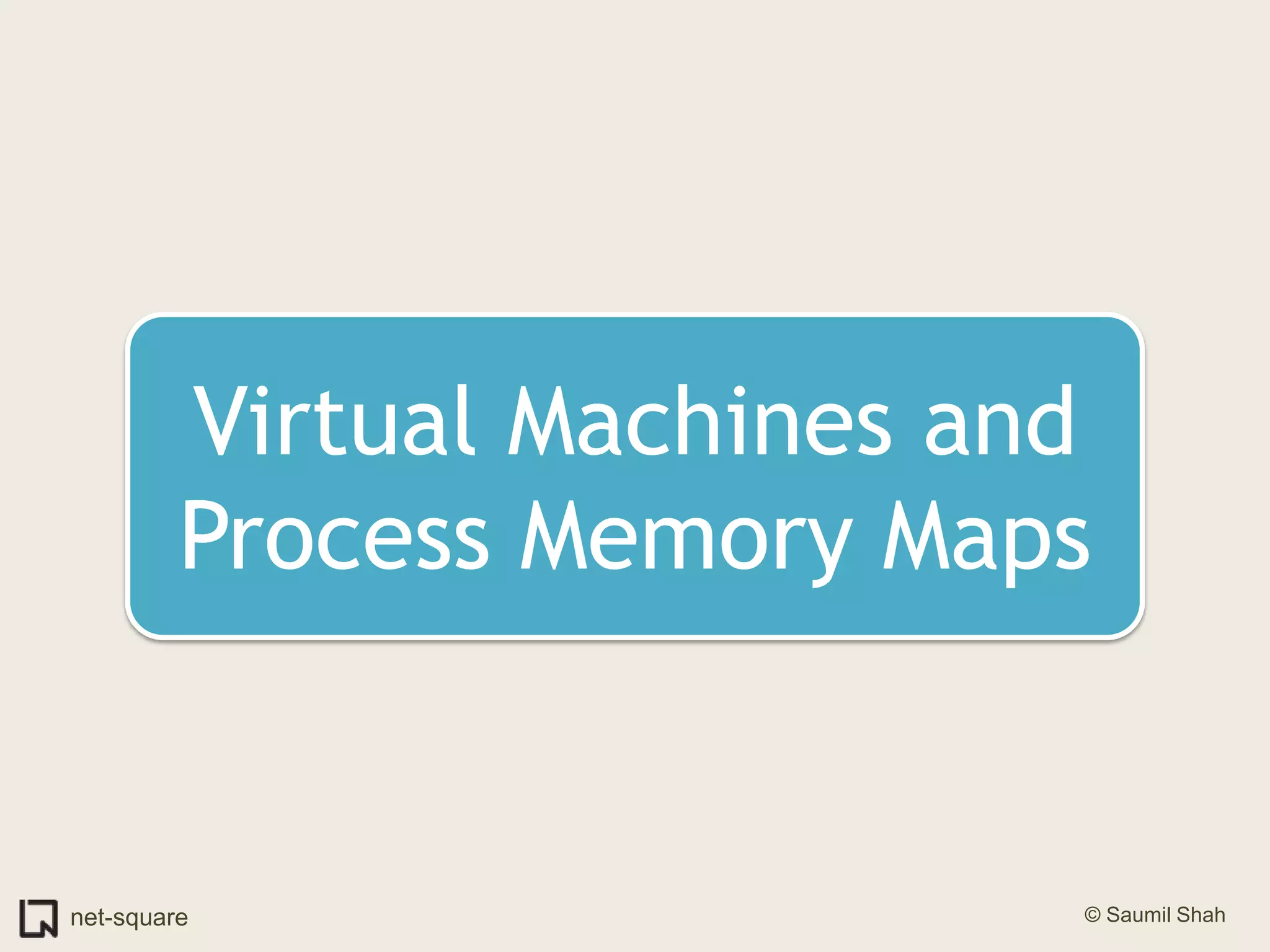 Virtual Machines and Process Memory Maps