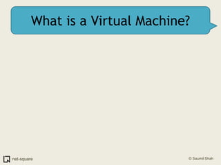 What is a Virtual Machine?<br />