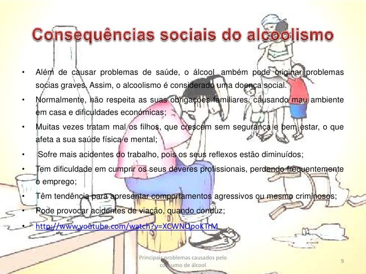Doutores sobre alcoolismo de crianças