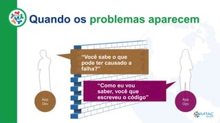 Quando os problemas aparecem
 
