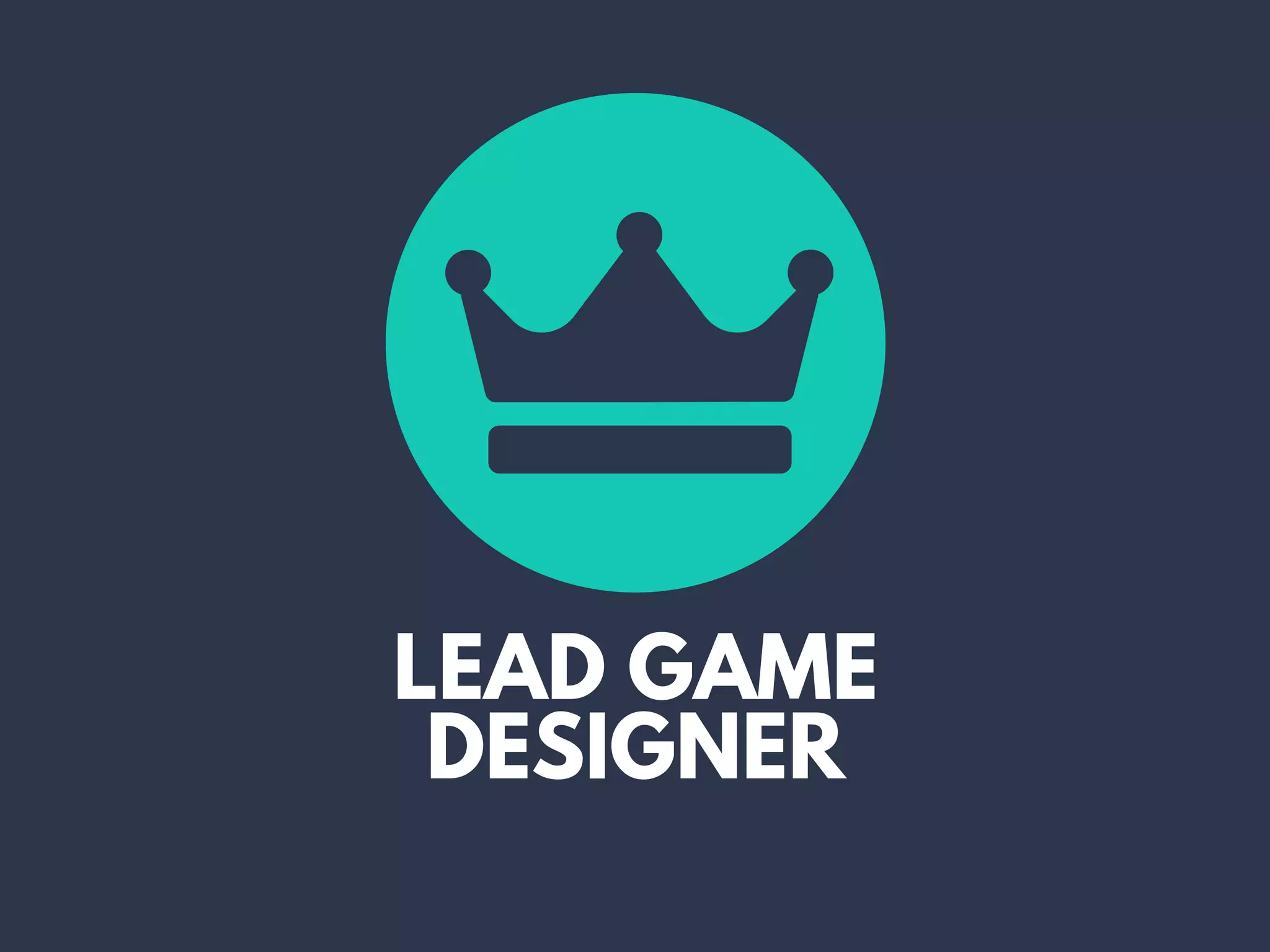 LEAD GAME
DESIGNER
 