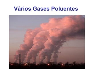 Vários Gases Poluentes
 