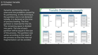 Variable Size Partioning Operating System Periodic Test 1 Answers.pptx