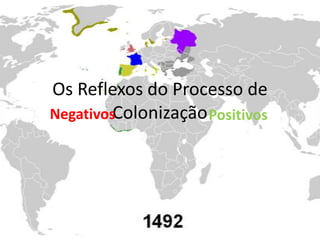 Os Reflexos do Processo de
NegativosColonização Positivos
 