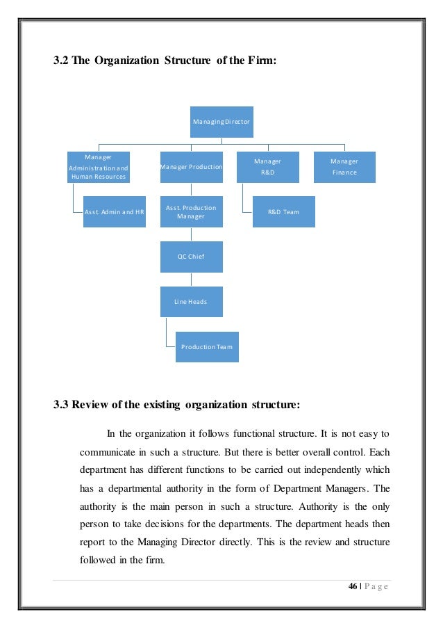 organizational study choudhary umbrella pvt ltd bridgestone organizational chart