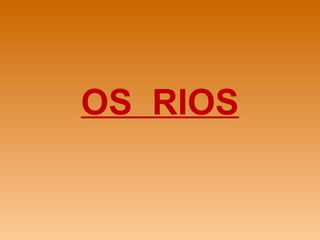 OS RIOS
 