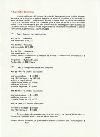 Os riscos e os conceitos de perdas   confiabilidade de processos