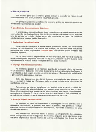 Os riscos e os conceitos de perdas   confiabilidade de processos