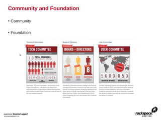Community and Foundation

• Community

• Foundation
 