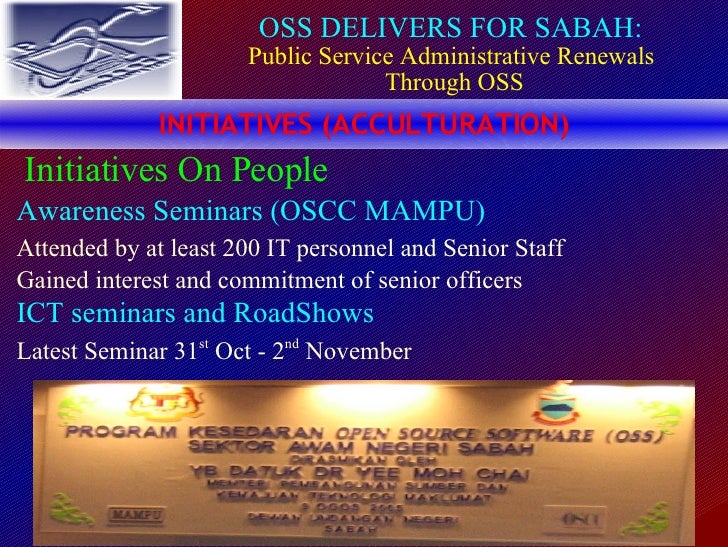 Oss Delivers For Sabah