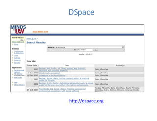 DSpace




http://dspace.org
 
