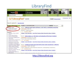 LibraryFind




http://libraryfind.org
 
