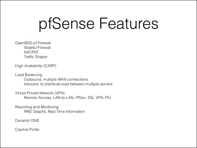 pfSense® Setup Requirements