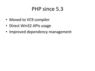 PHP 5.2 to 5.3
Demo
 