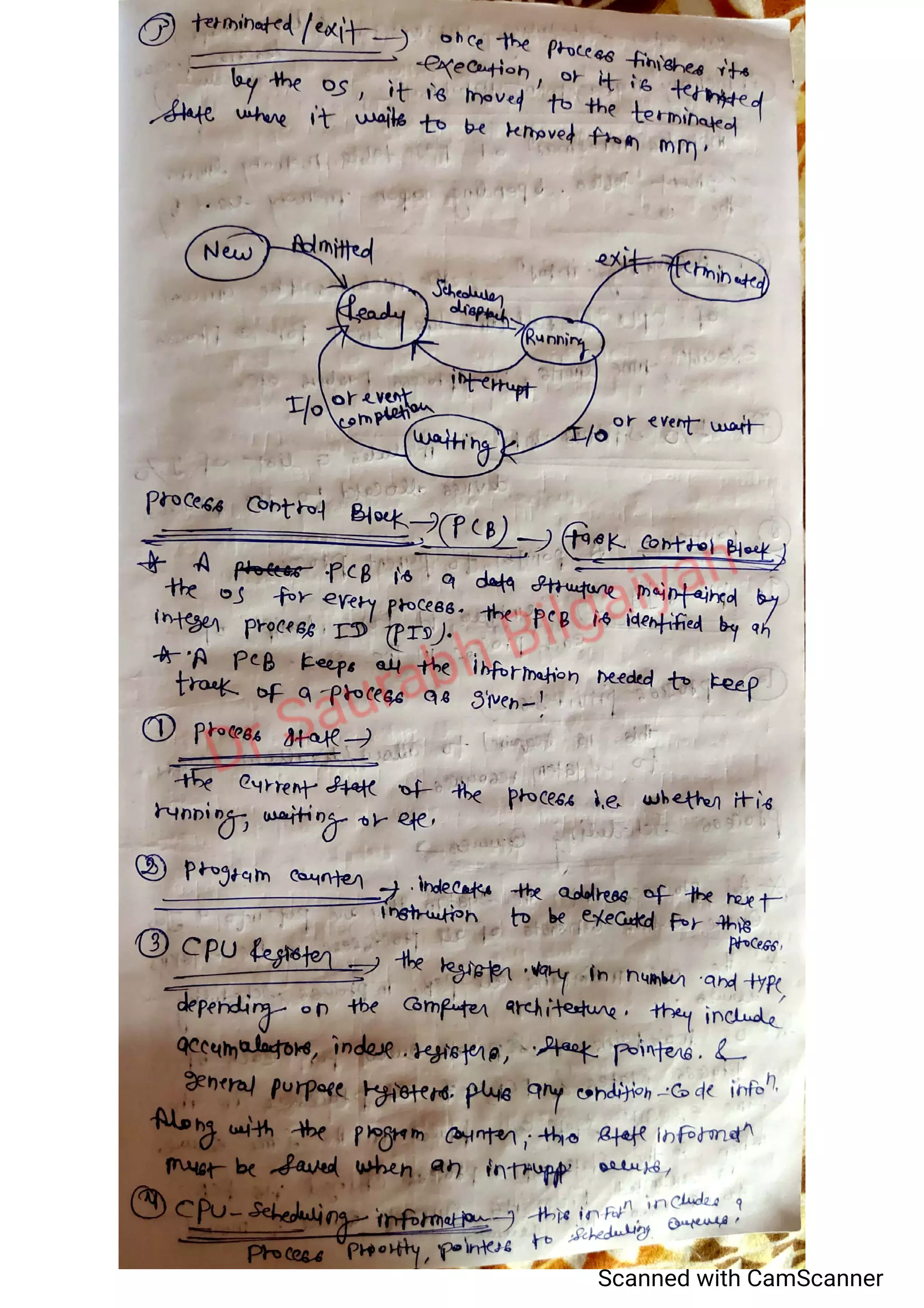 Operating Systems Notes (Created from Peter Baer Galvin) | PDF ...